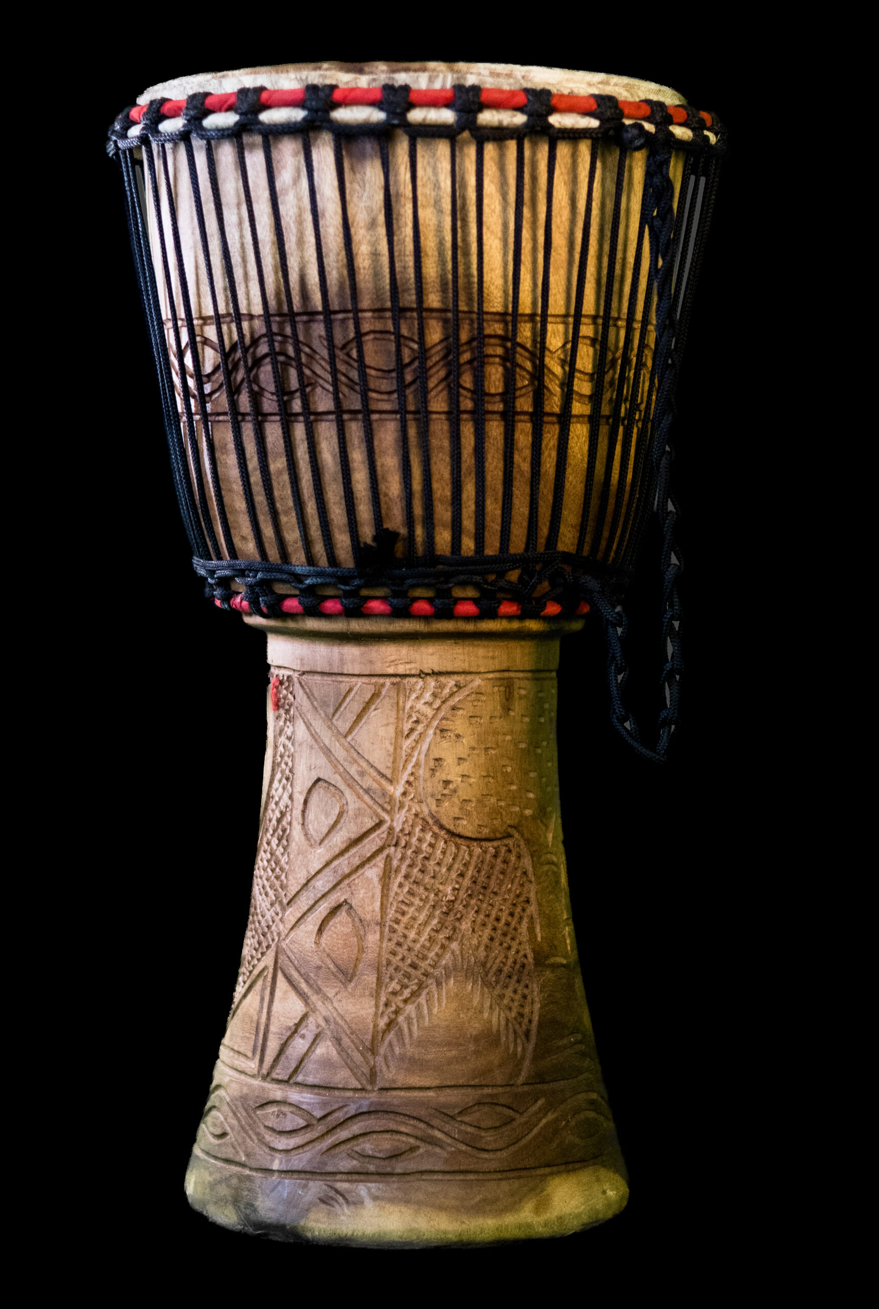 Djembe Drum (Cream)