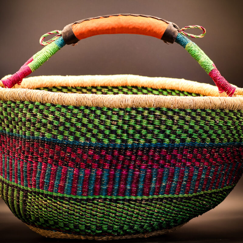 Classic Bolga Ghana Basket - Abena