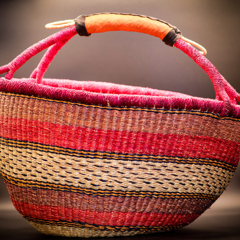 Classic Bolga Ghana Basket - Akua