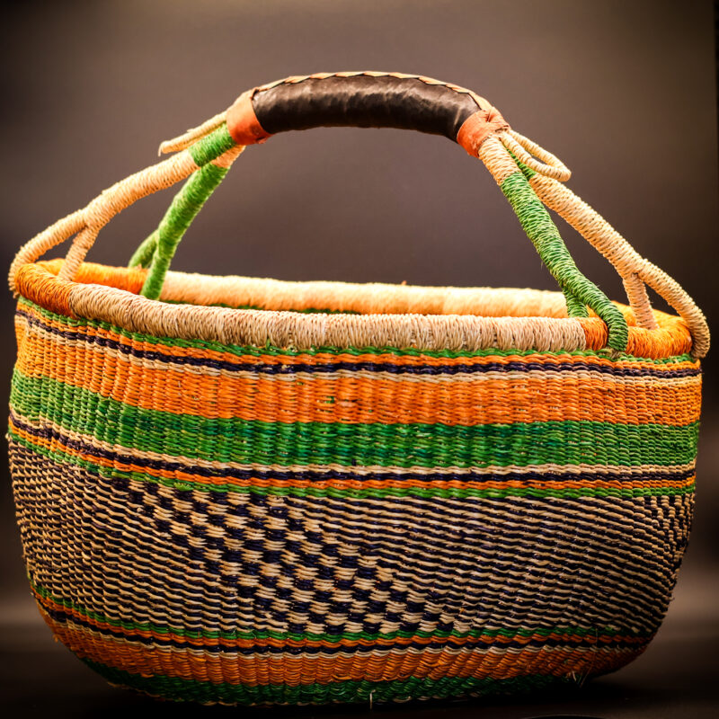 Classic Bolga Ghana Basket - Kwabena